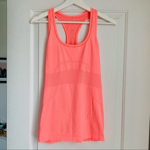 Lululemon Swiftly Racerback Tank Hot Pink